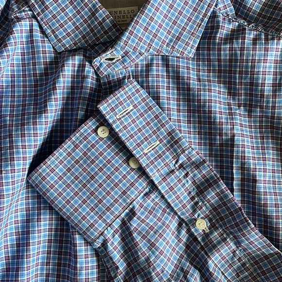 Brunello cucinelli basic fit XXL (about a size 43/17) - Picture 4 of 5